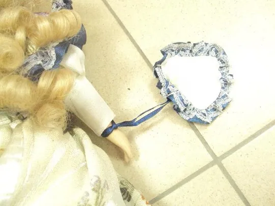 Фарфоровая кукла девочка с сумкой №465п Продаж