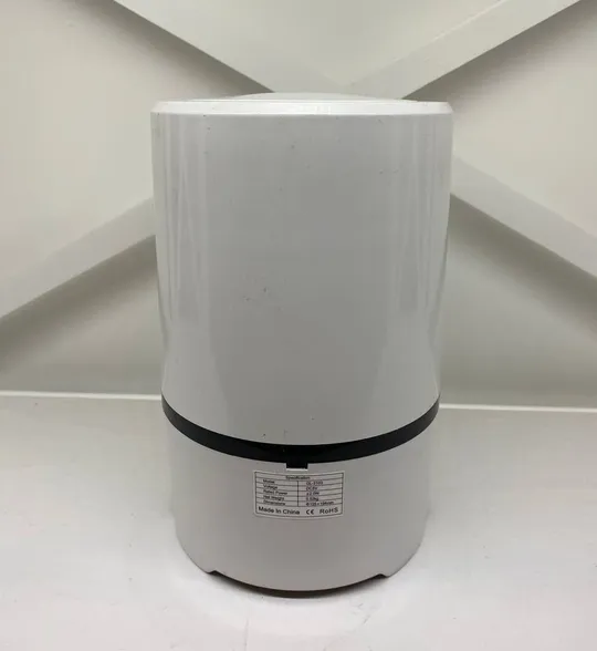 Портативний очищувач повітря для будинку Rigoglioso з HEPA фільтром і нічником З аукціону