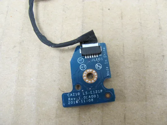 695-19 плата кнопка LED 09XWHC DC02002LT00 CAZ10 LS-E121P  для Dell Latitude  E7280 E7290 E7380 E7390  оригінал Продаж