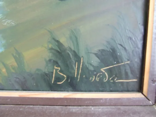 Закарпатская школа  Ердели Бокшая  МИКИТА В. .  раз.70х55 см.     также много другого. Інструкція