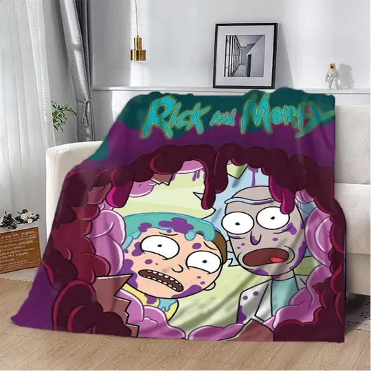 Плед 3D Rick and Morty 20222353_B 10653 135х160 см Ціна