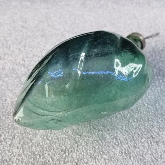 Елочная игрушка "зелёный лист" , ссср Продаж