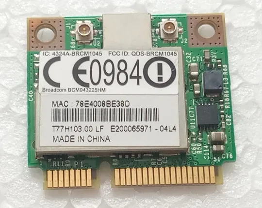 WIFI адаптер з ноутбука ACER TravelMate 8572 8572T BCM943225HM Характеристики