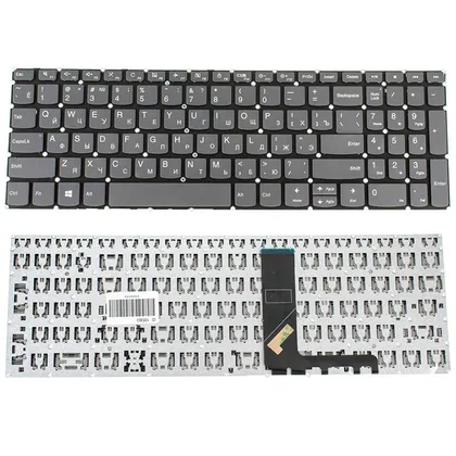 фото, Клавіатура для ноутбука LENOVO (IdeaPad: 330S-15) rus, black, без фрейма