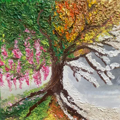 фото, Картина олійними фарбами