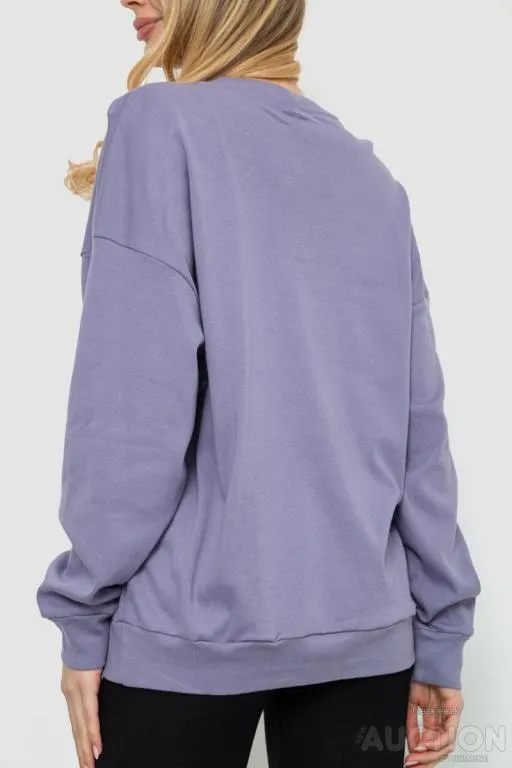 Батник женский, цвет темно-сиреневый, 129R1425-99 Продаж