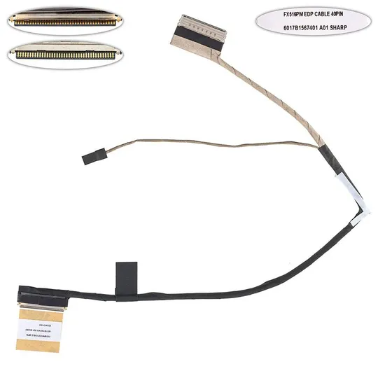 Шлейф матриці для ноутбука Asus (FX516PM,PR TUF516) 40 0.4 (6017b1567401) Ціна