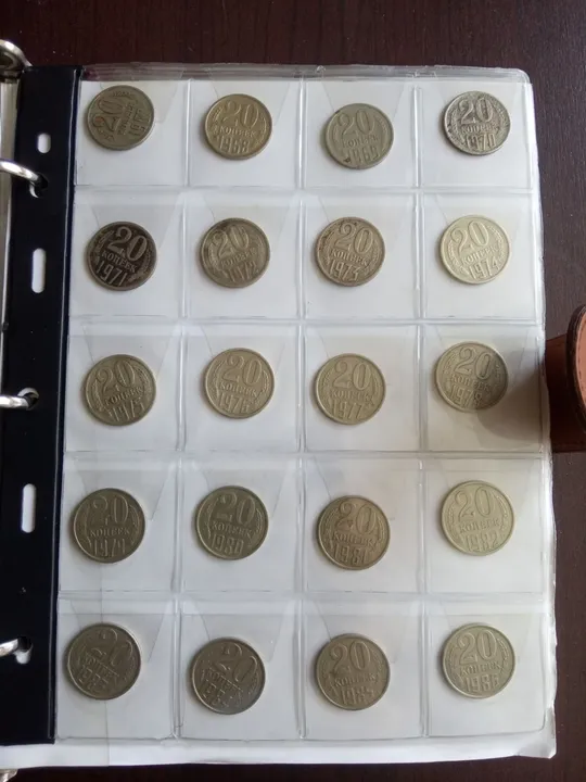 Колекція монет СССР 1921 - 1991 Характеристики