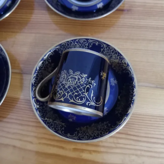 Купити 6 кофейных пар Reichenbach ГДР