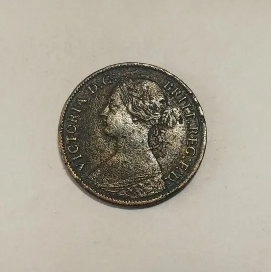 Великобритания 1 фартинг 1865 год Ціна