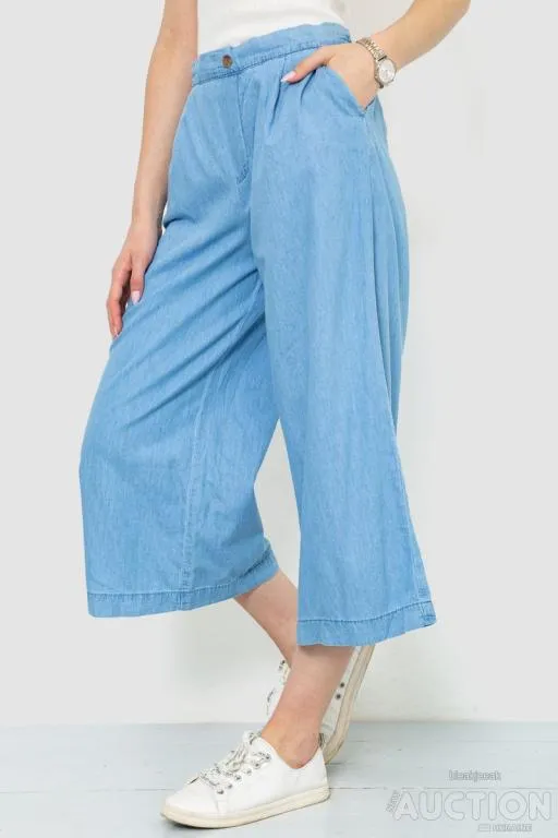 Капри женская, цвет голубой, 244R199 З аукціону