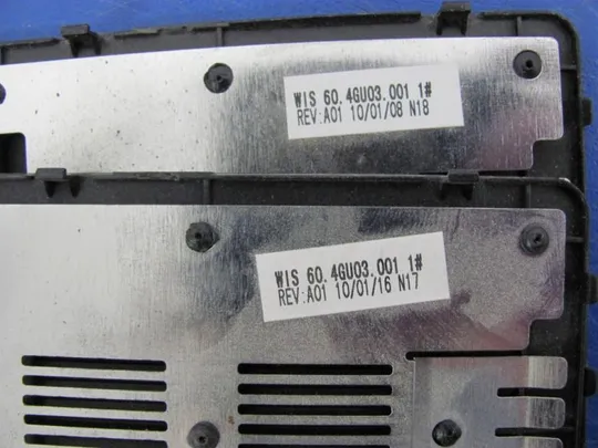 номер0024-2 сервісна кришка Сервісна кришка для ноутбука Корпус Дно Панель доступу Кришка доступу service cover 42.4GU02.001 60.4GU03.001 для MEDION AKOYA P6622 E6214 оригінал З аукціону