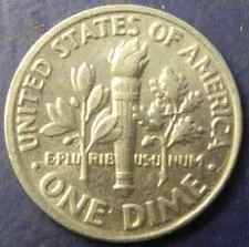 Купити 10 центів 1990 P США
