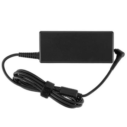 фото, Блок живлення для ноутбука ACER 19V, 3.42A, 65W, 3.0*1.0мм, S5 series, L-подібний роз'єм, black (без кабеля!)