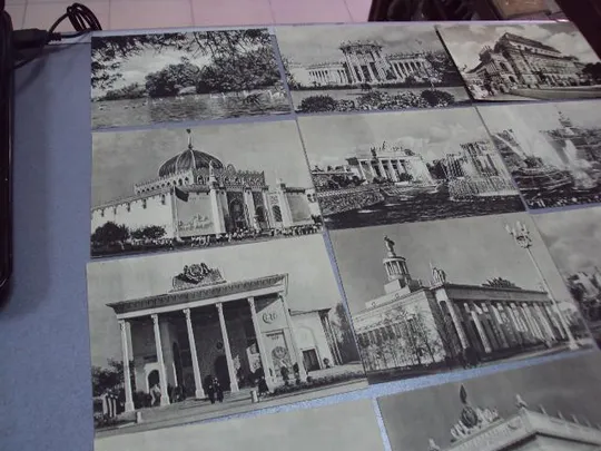 открытка набор всесоюзная сельскохозяйственная выставка 1958 15 шт №2707 Недорого