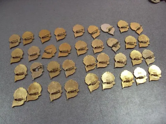 знак гто 1 ссср готов к труду и обороне бегун лот 37 шт №4367 Де купити