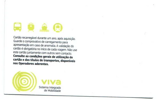Купити Проездная карта Лиссабон VIVA viage