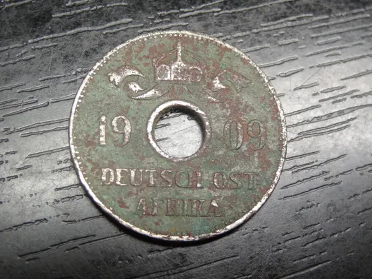 10 геллерів 1909 Німецька Східна Африка Ціна