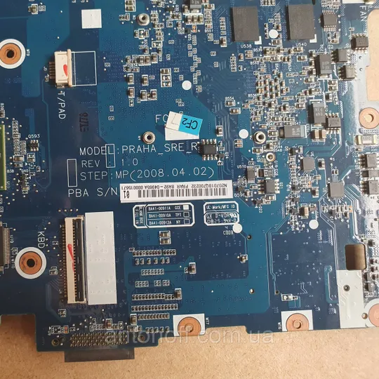 Несправна плата Samsung R60 Plus / PRAHA_SRE_R SB600 RS600ME M72-S для ноутбука (на запчастини) Де купити