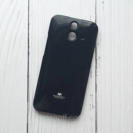 Чохол HTC One E8 для телефона Mercury силіконовий Чорний Ціна