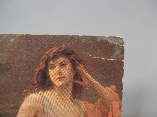 Открытка девушка с кувшином салонъ 1912 год Париж Франция France I. Lapina - Paris №18712ч в Україні