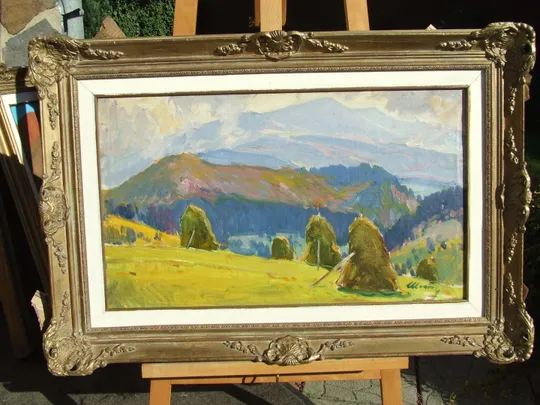 Нар.худ.Урср. Шолтес З. 1909-1990 рр. роз. 40х70 см. п.о. 1960 рр. закарпатська школа Ужгород . Ціна