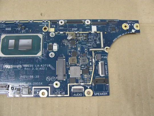 750-10 материнська плата SRK03  I5-1145G7 GDC31 LA-K371P для DELL Latitude 7520 E7520 оригінал Продаж