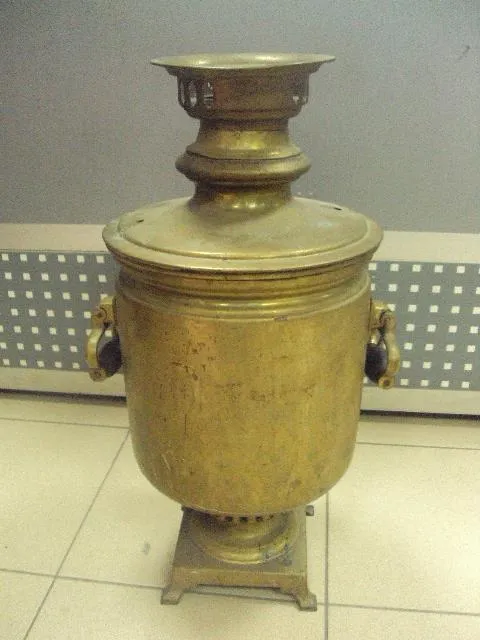 Самовар банка обыкновенная большой 54 см целый №587н Характеристики