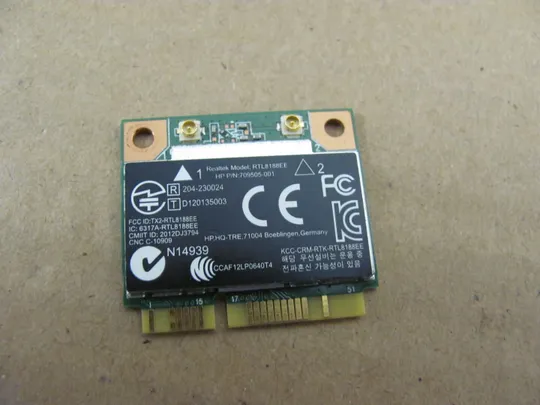 439-14 WI-FI адаптер U98H113.00 709848-001 для   HP Pavilion  15 E  15-E   Envy 15-J000, Pavilion 15-F, 15-N, 17-F оригінал З аукціону