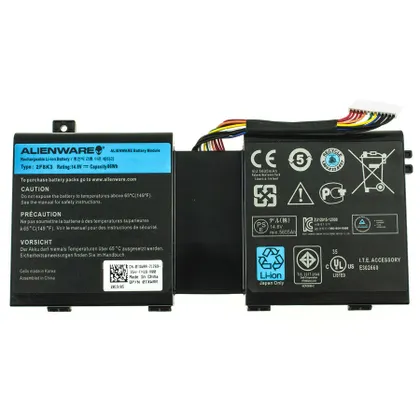 фото, Оригінальна батарея для ноутбука DELL 2F8K3 (Alienware 17 R5) 14.8V 86Wh Black