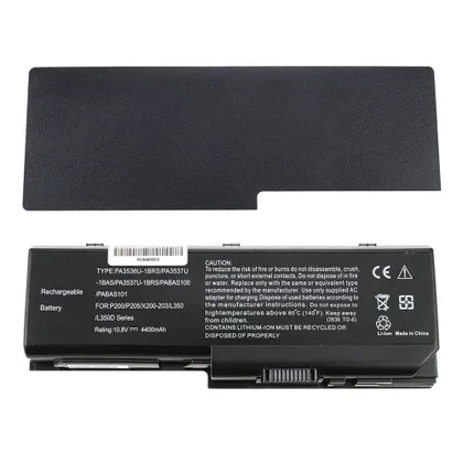 фото, Батарея для ноутбука Toshiba PA3536 (Equium P200 Series, Satellite: L350 Series, L355 Series, L355D Series, P200 Series) 10.8V