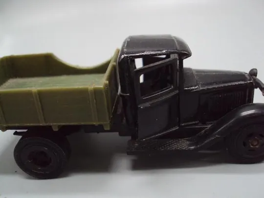 Машинка ГАЗ-АА 1:43 ссср модель автомобить детская игрушка размер 4 х12 см, вес 117,17 г №14576 Характеристики