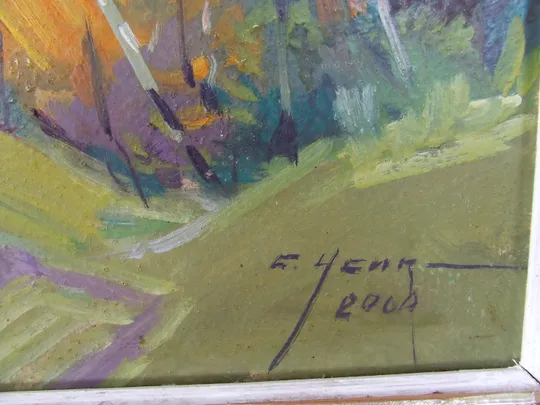 Закарпатская школа  Усик С. .  раз.  90х65 см.     также много другого. Інтернет-аукціон