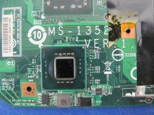 №66-21 материнська плата MS-1352 РОБОЧА для MEDION AKOYA S3212 оригінал Продаж