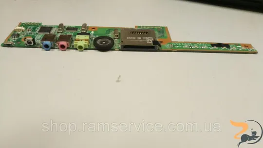 Плата IrDA, аудіо,Card Reader для ноутбука Fujitsu Xa1526, *XTB70A VER:0.4, б/в Ціна