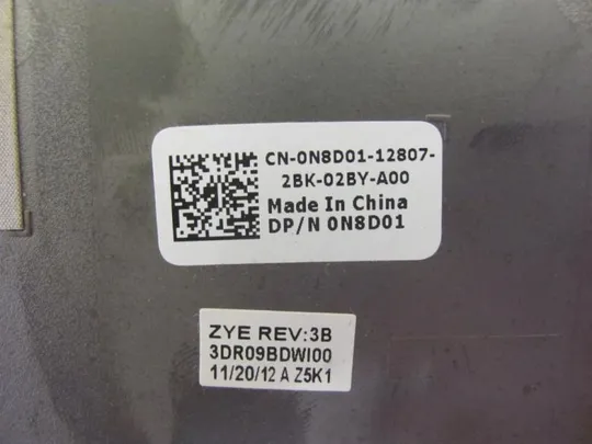 №106-1 сервісна кришка 0N8D01 для Dell Inspiron 17R 7720 оригінал З аукціону