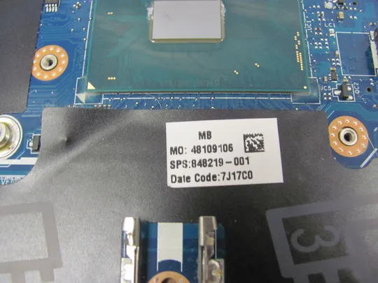 802-6 материнська плата APW50 LA-C381P 848219-001 SR2FQ  i7-6700HQ  для HP Zbook 15 G3 G4 оригінал Торговий майданчик