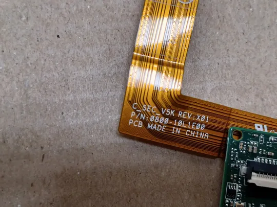 Купити номер1064-34 плата підключення клавіатури 0F53M3 0800-10L1E00  для DELL LATITUDE 14 5420 5424 RUGGED  оригінал