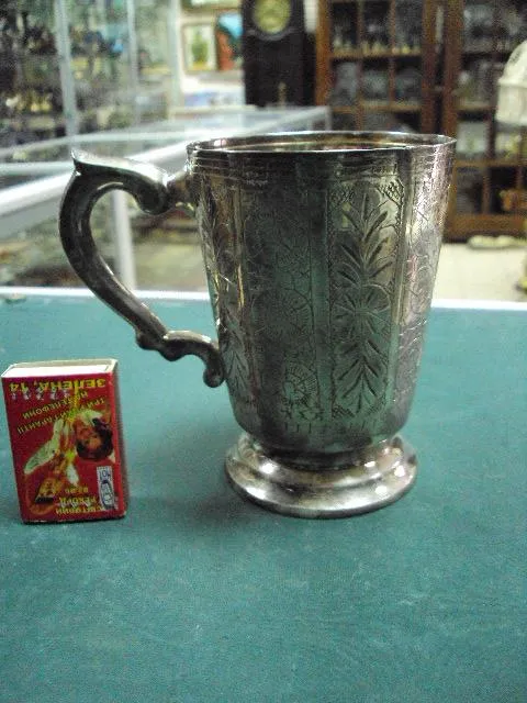 Кружка посеребрение люкс wc wazir chand Ціна