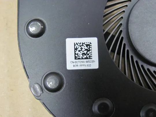 749-8  Вентилятор (кулер, FAN) 0CTCNV   для  DELL Inspiron 15 7500 7506 2-in-1 оригінал З аукціону