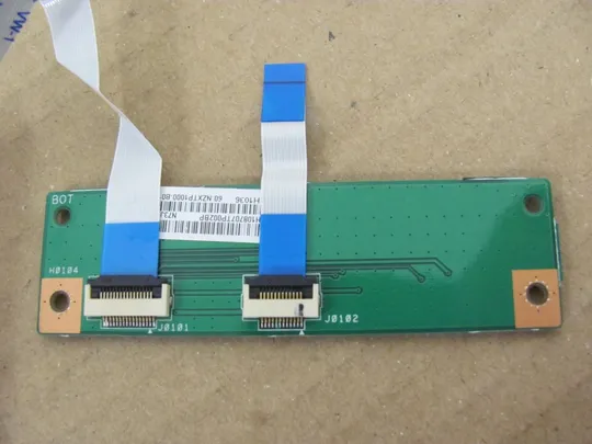 номер0531-17 плата кнопки тачпаду LED 60.NZXTP1000.B01 для Asus N73 N73S  N73J N73JN оригінал Продаж