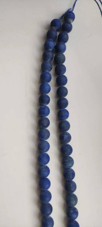 2 нити для изготовления украшений, камень лазурит, большие бусины ft236. Ціна