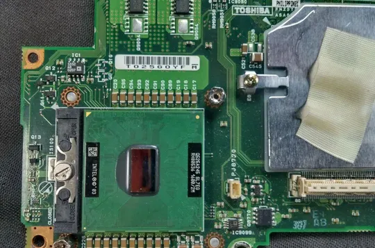 материнская плата от ноутбука с разъёмом Pga 479 + процессор Intel Pentium M + память 1Gb DDR2 З аукціону