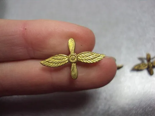 милитария петлица знак эмблема военно воздушные силы лот 3 шт №2530 З аукціону