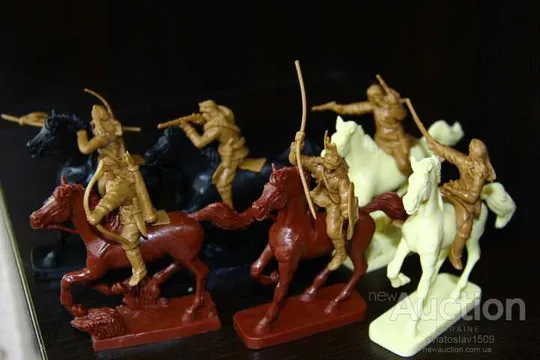 Индейцы Апачи на конях PARAGON 54-60мм Ціна