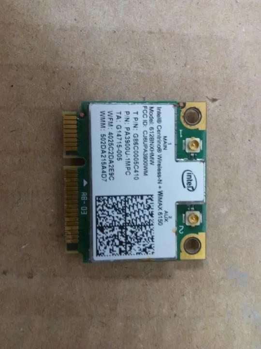 №344-9 WI-FI адаптер для TOSHIBA DYNABOOK R731 /B R731/36EK оригінал З аукціону