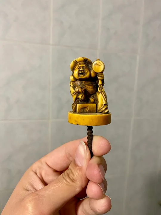 Антикварна японська статуэтка нецке Ціна