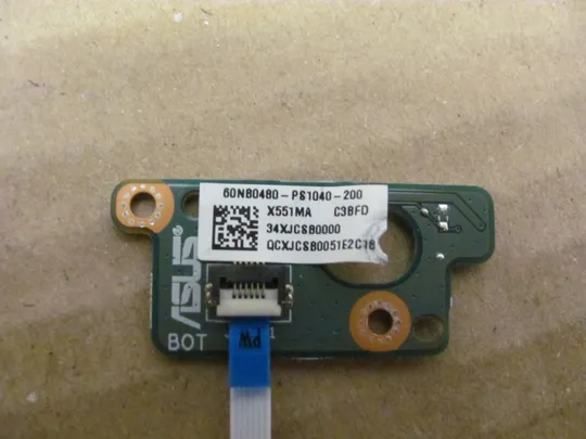 553-9 плата кнопки вкл 60NB0480-PS1040 для ASUS F551 X551 X551MA R512 оригінал Продаж