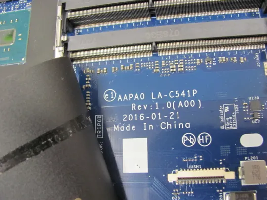 634-3 материнська плата SR2FU i7-6820HQ AAPA0 LA-C541P для Dell Precision 7510 P53F  оригінал Де купити