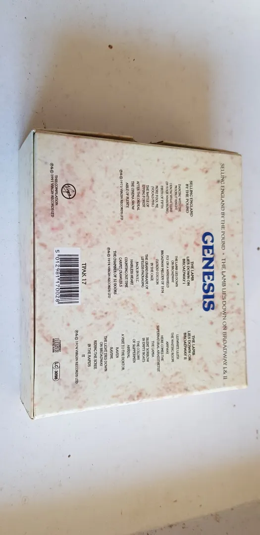 Genesis The Lamb Lies Down On Broadway / Selling England By The Pound 3CD фірмовий З аукціону